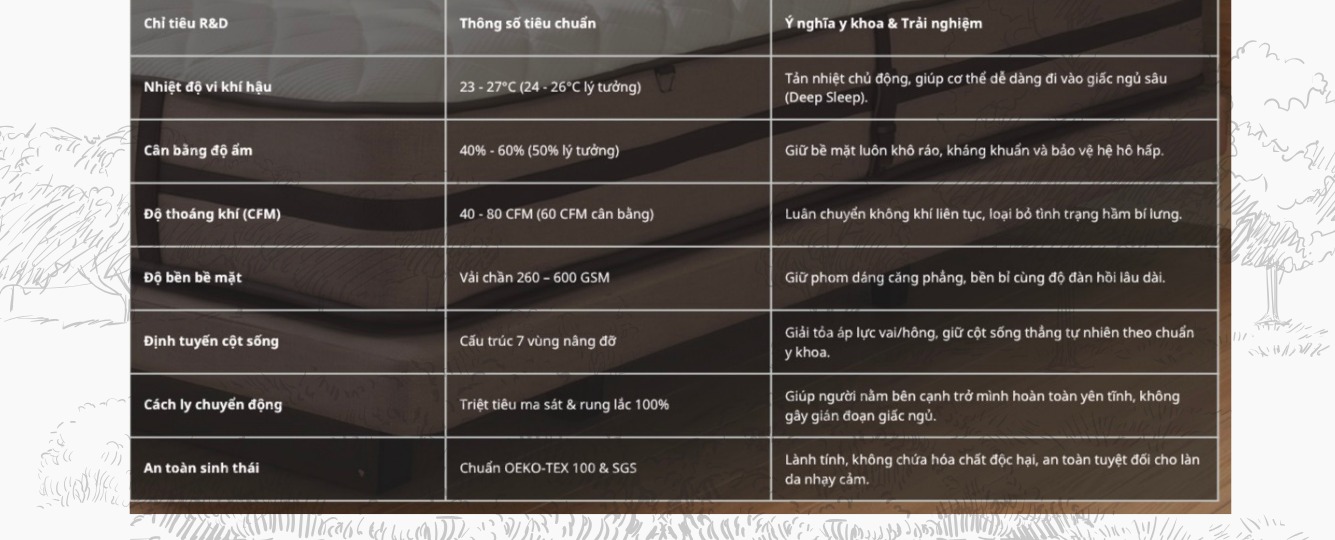 So Sánh Chi Tiết: Nệm Lò Xo Túi Độc Lập Và Nệm Cao Su Thiên Nhiên