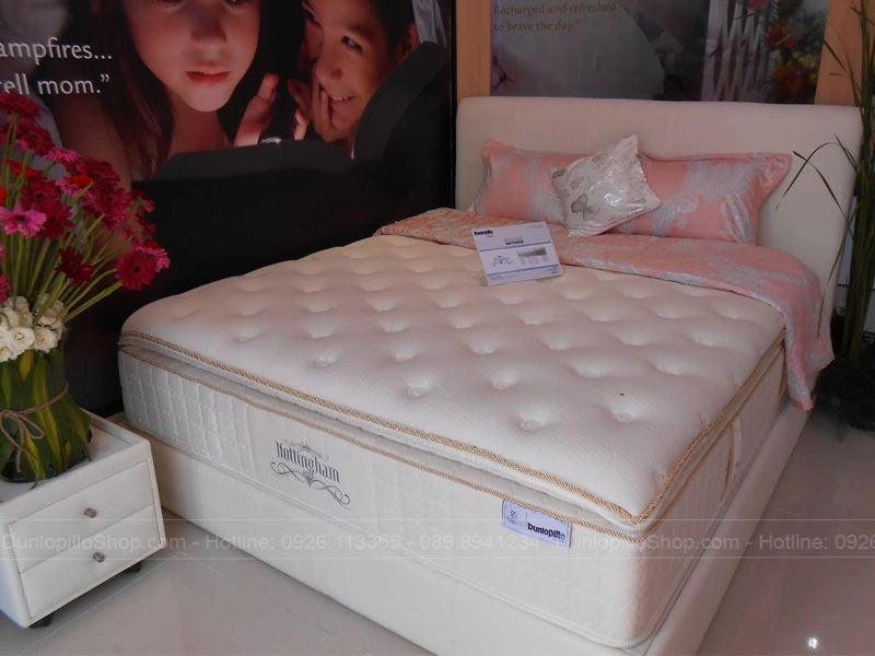 Biểu đồ điểm hài lòng ngủ sau khi đổi nệm Dunlopillo