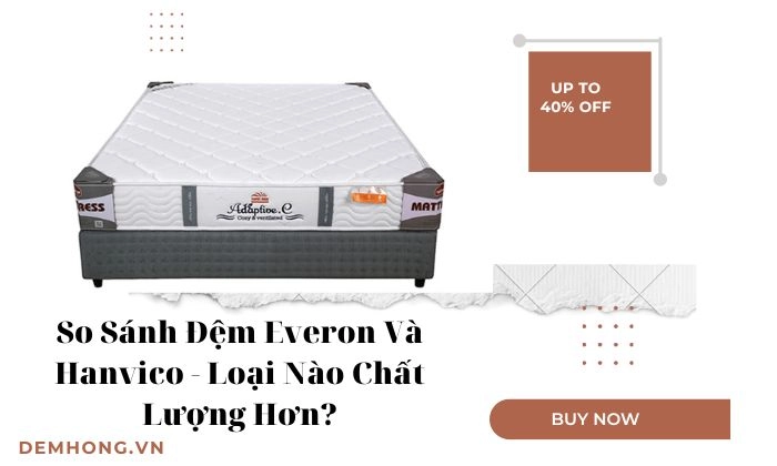 So sánh các dòng Everon theo chất liệu và giá