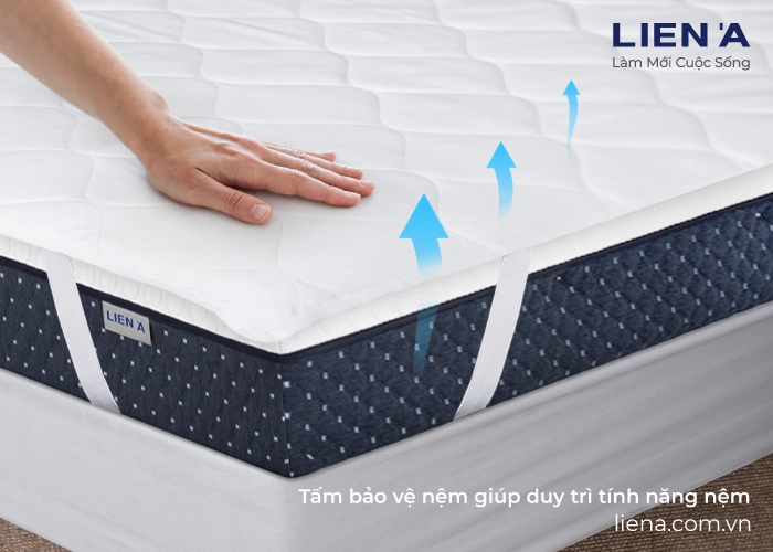 tấm bảo vệ nệm chống thấm thương hiệu Everon