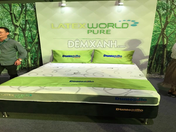 bảng giá tham khảo nệm Dunlopillo tại showroom