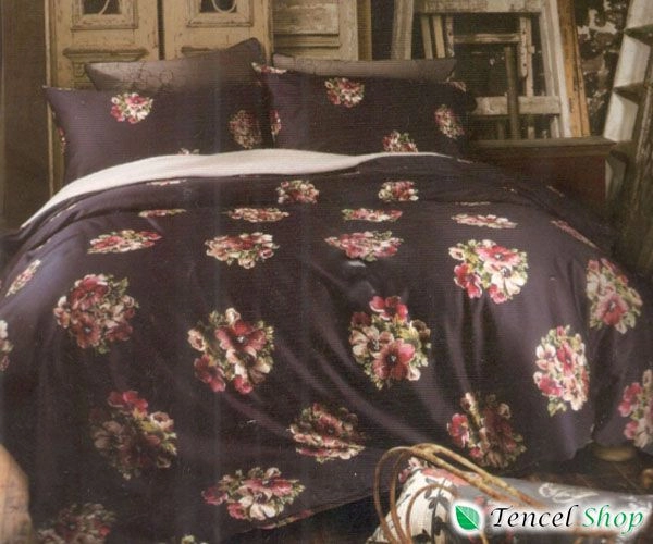 Bộ chăn ga gối Tencel Cotton phối màu hiện đại