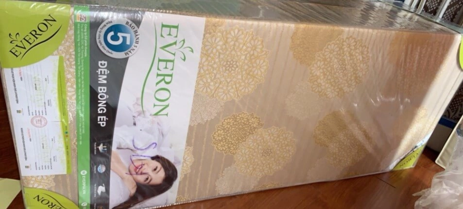 bộ sưu tập đệm bông ép Everon Sông Hồng Hanvico