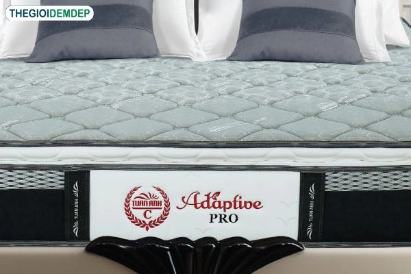 Các kích thước đệm lò xo Tuấn Anh đặt cạnh nhau