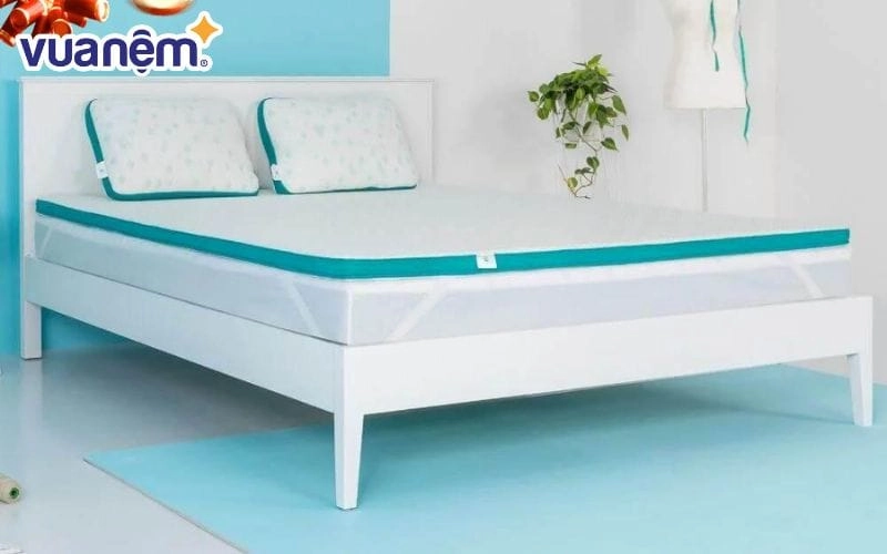 các size nệm Aeroflow Standard đặt cạnh nhau
