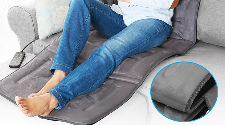 Cận cảnh chất liệu vải mềm mại của chăn Lanaform