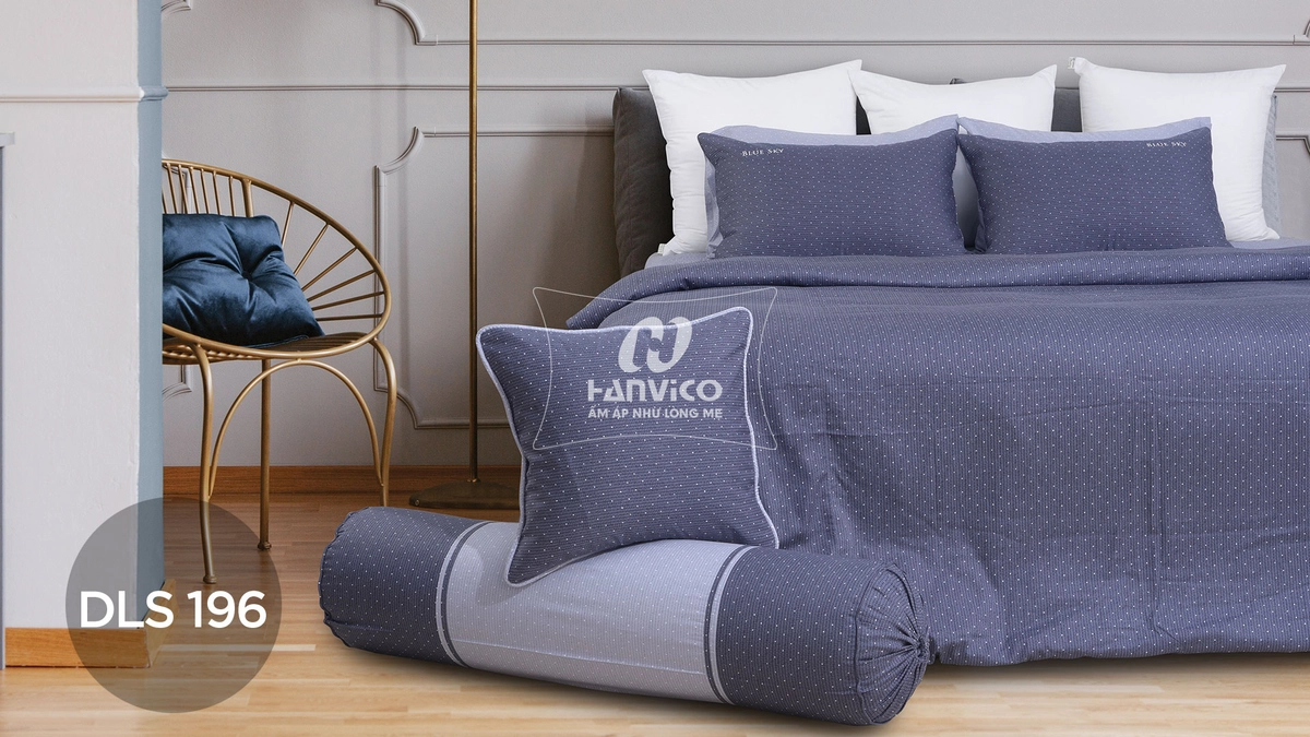 Cận cảnh sợi vải Hanvico cotton tencel sang mịn