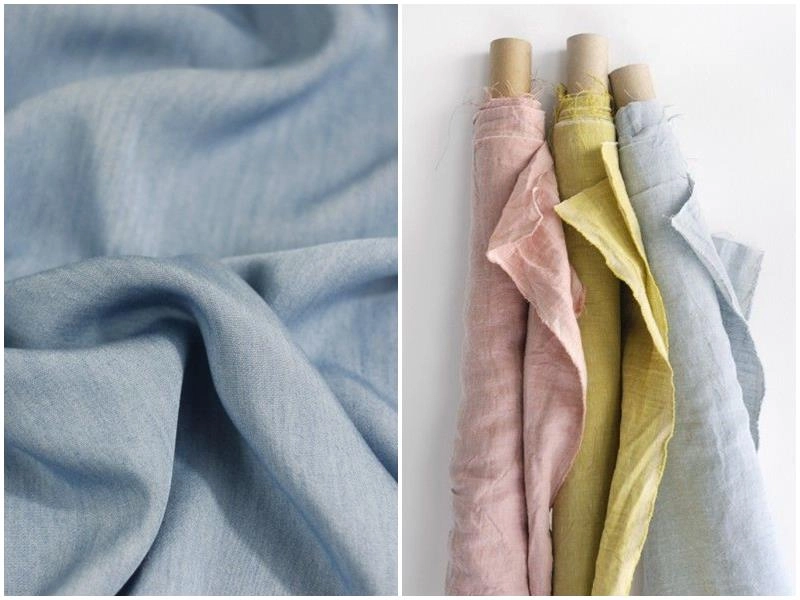 Cận cảnh vải Tencel Lyocell của Khathaco mềm mịn