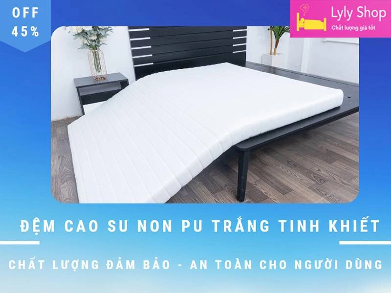 câu hỏi về đệm cao su non phổ biến