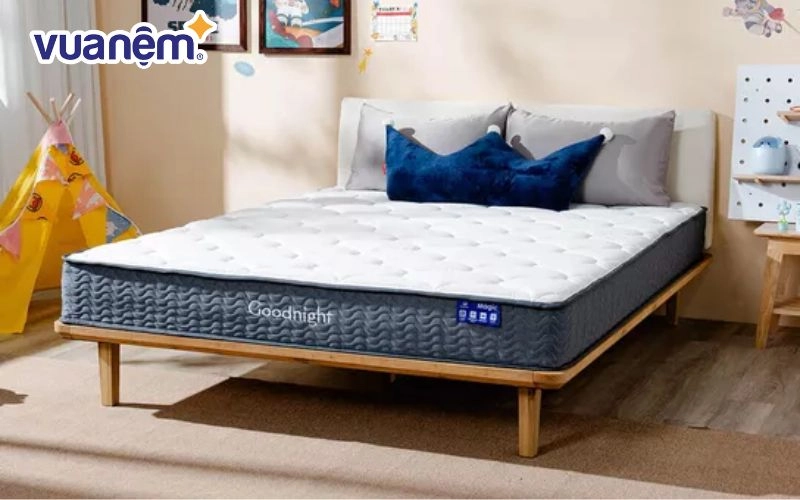 Cấu trúc lõi nhiều lớp nệm Fresh Ever cắt ngang