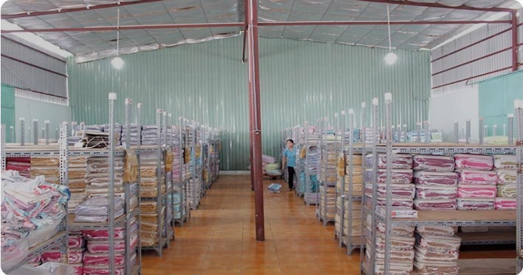 Chăn Ra Thanh Thủy phối nội thất hài hòa