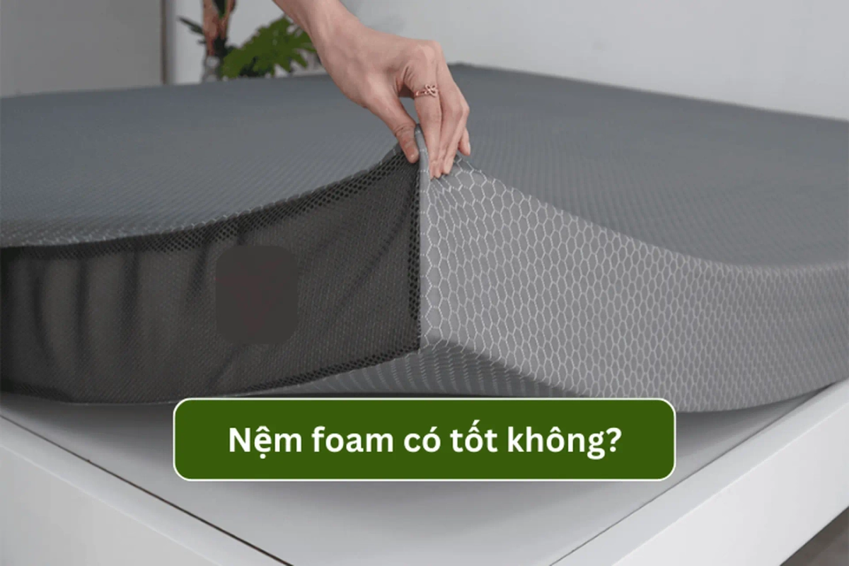 checklist chọn mua nệm foam Aeroflow Standard
