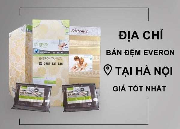 checklist mua đệm Everon 180x200 rõ ràng dễ nhớ