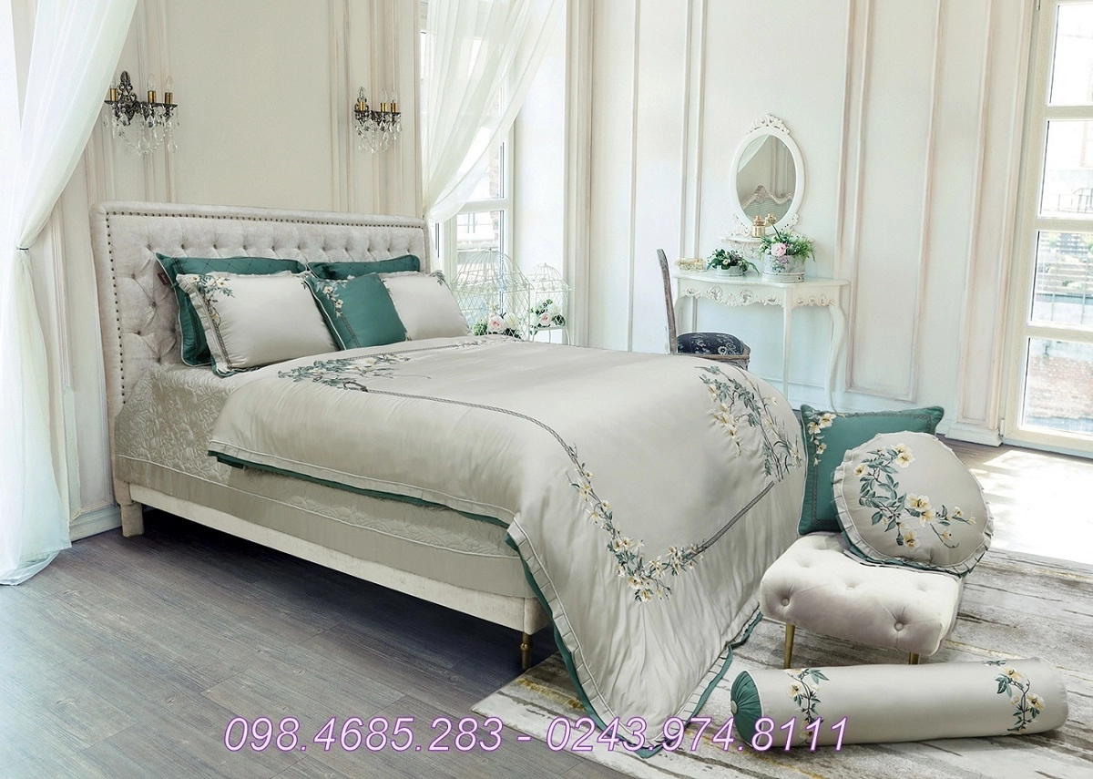 Chọn bộ chăn ga Everon hài hòa phòng ngủ