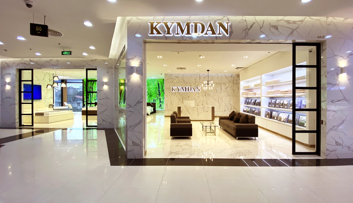 cửa hàng Kymdan chính hãng với nhân viên tư vấn