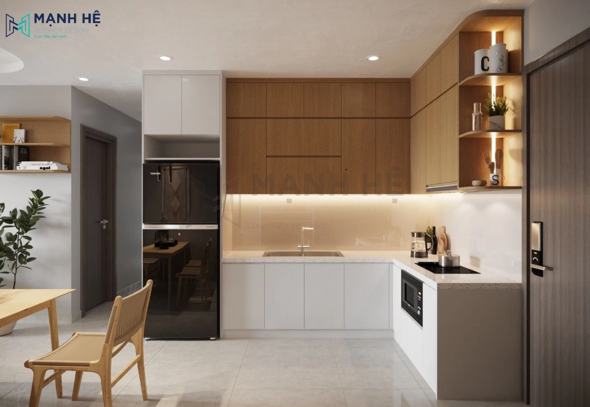 đệm dày không cần giường trong căn hộ nhỏ