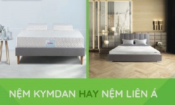 Đối chiếu Kymdan với Liên Á Dunlopillo