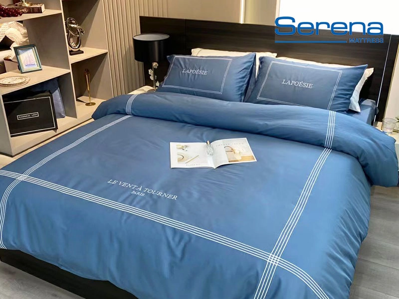 giặt nhẹ ga giường Tencel trong máy cửa ngang