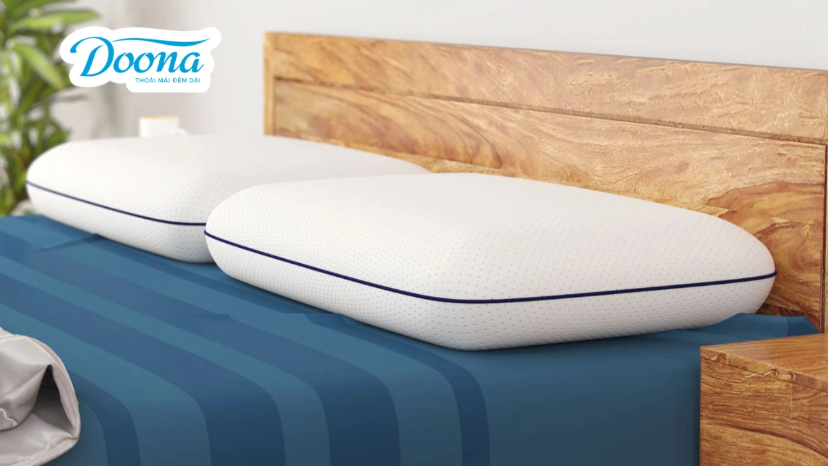gối memory foam Tempur và topper Liên Á