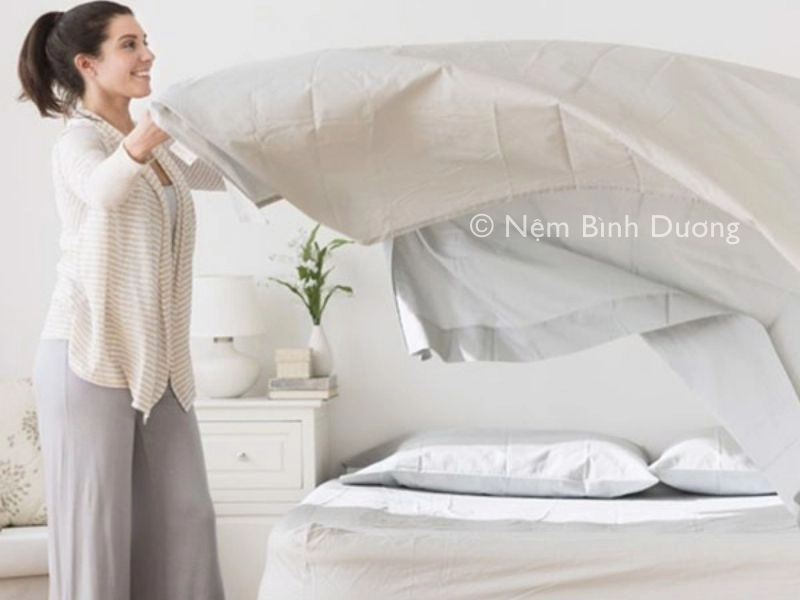 hướng dẫn dùng Medisana trải dưới ga giường đúng chuẩn