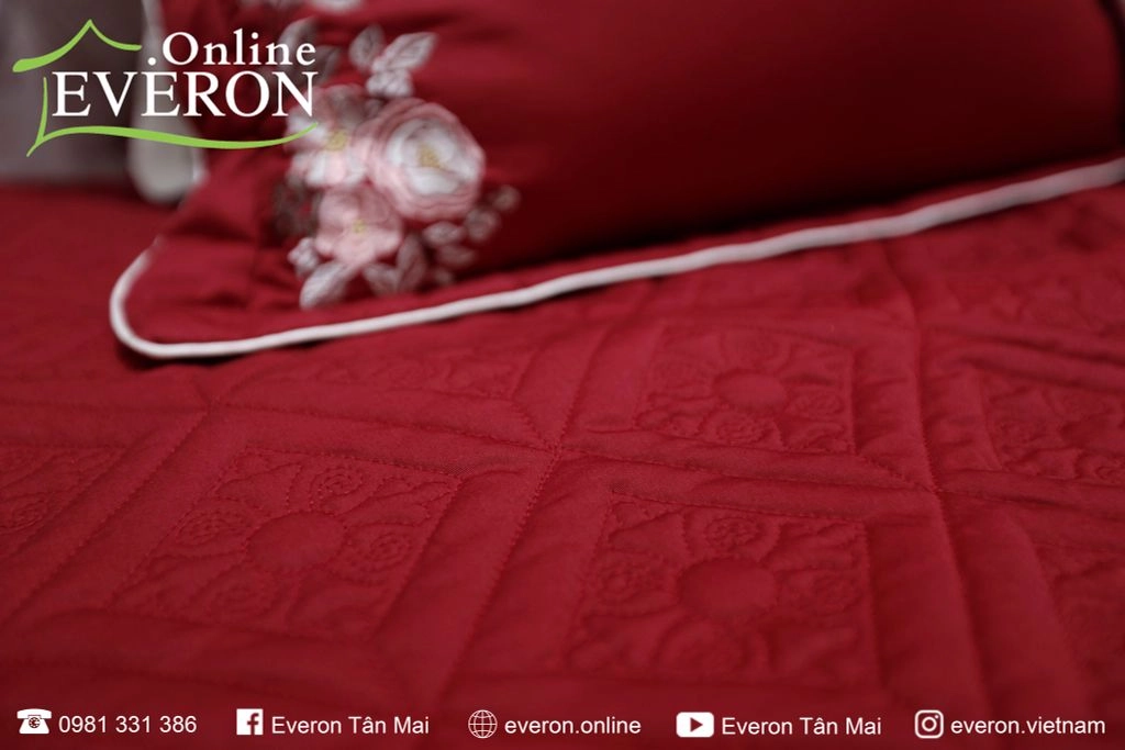 Kiểm tra đường chần và chun viền ga Everon tại showroom