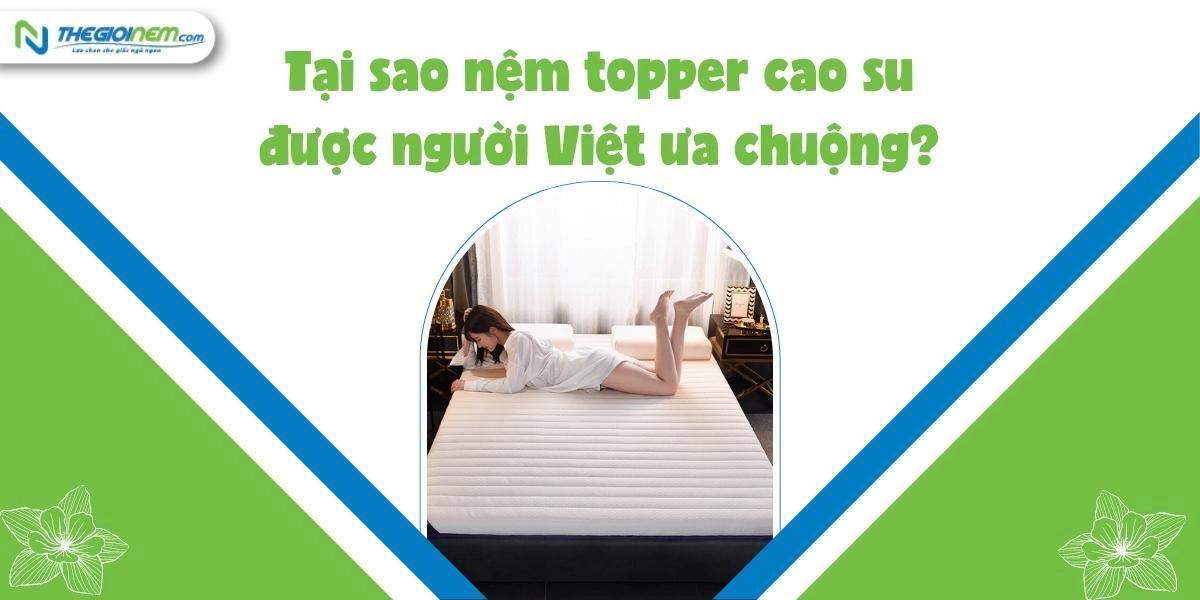 Kiểm tra mùi trọng lượng nệm cao su thật