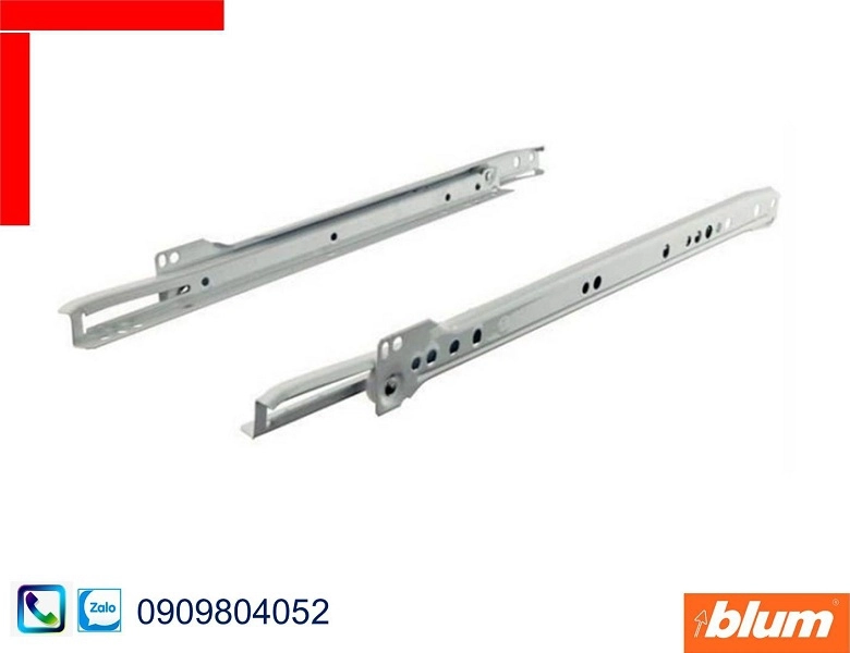 kiểm tra ray giảm chấn Blum và vạt nan gỗ