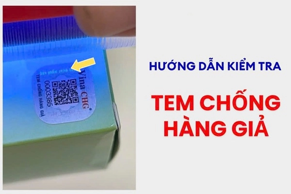Kiểm tra tem chống giả trên hộp nệm Khathaco khi mở