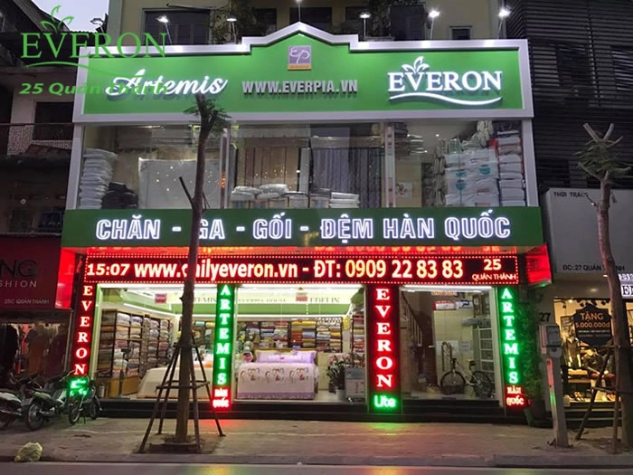 Kiểm tra tem và mã QR gối Everon chính hãng