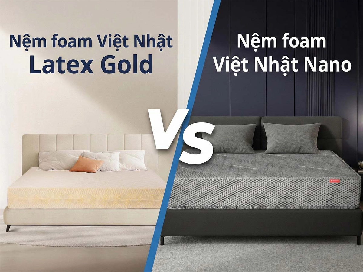 lát cắt lõi nệm latex với lỗ thoáng đều