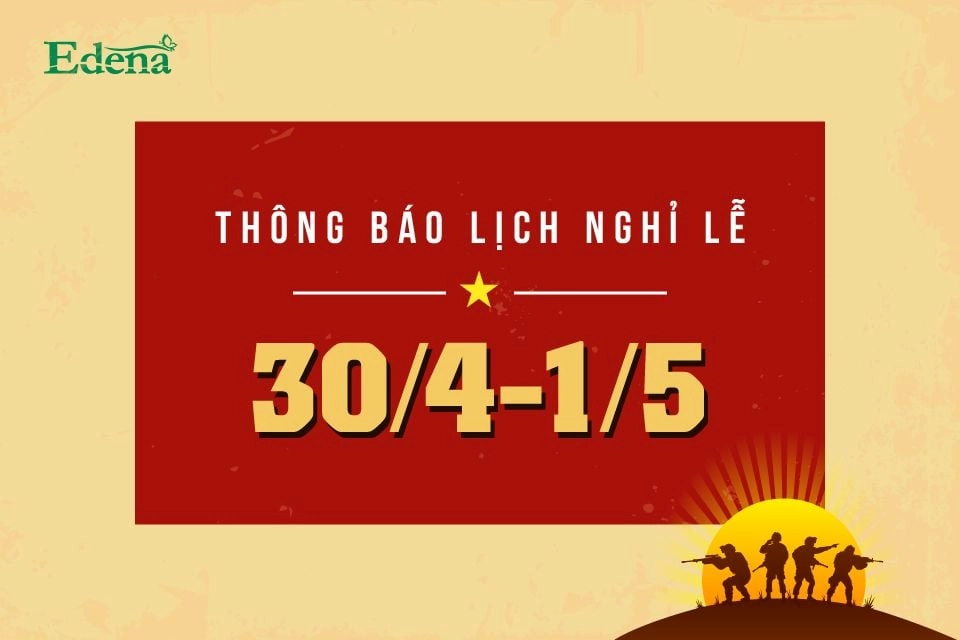 lịch sale Edena theo tháng và dịp lễ lớn