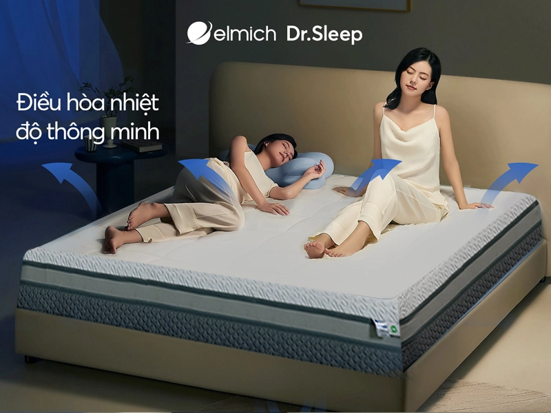 Lớp mút và áo nệm thoáng khí của Kim Cương