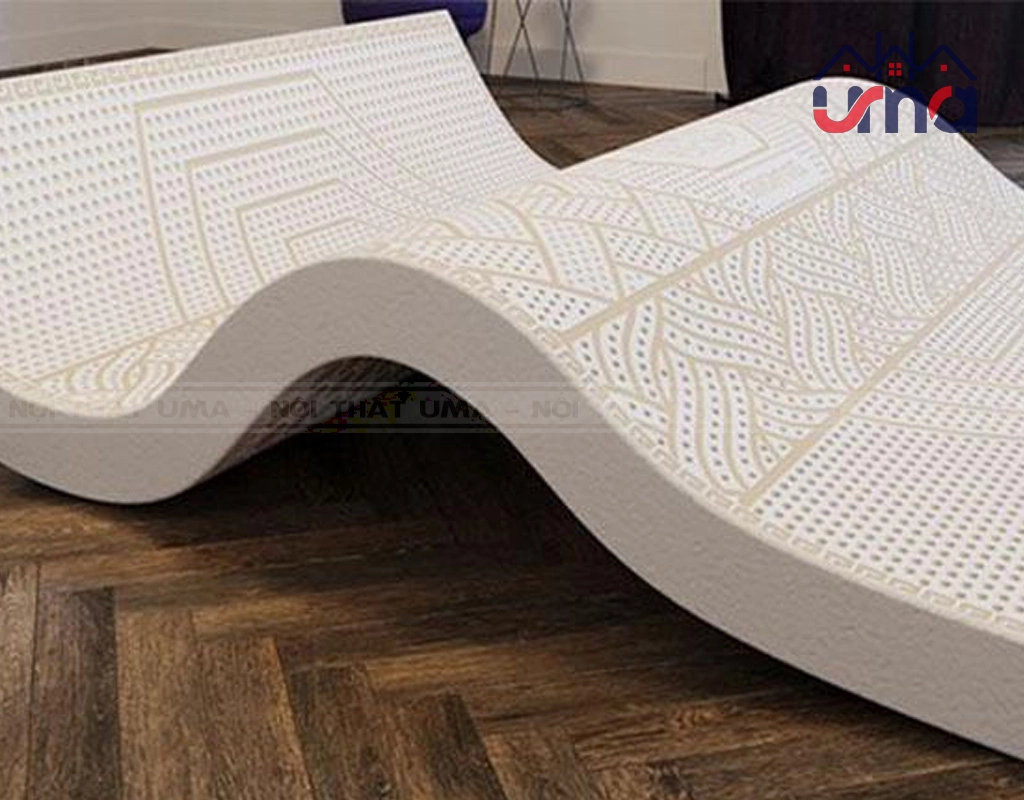 Nệm cao su Kim Cương mặt lỗ hỗ trợ