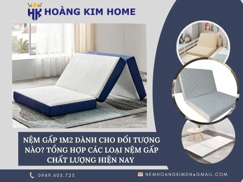 nệm Everon gấp ba đặt trong cốp xe