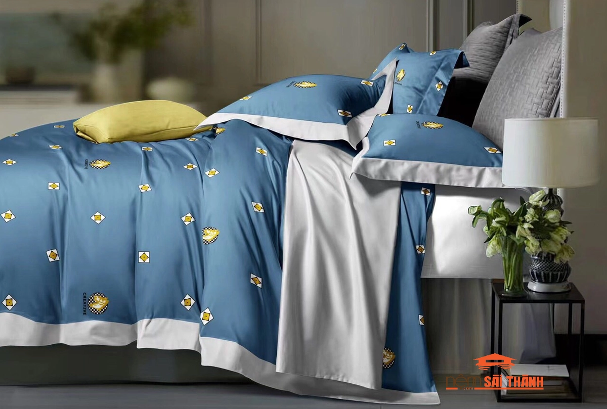 người lớn thử chăn Tencel mỏng cao cấp