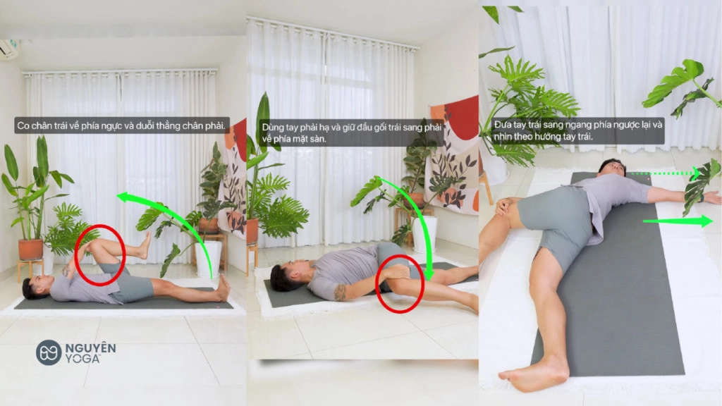 người nằm thử Aeroflow Standard giữ thẳng cột sống