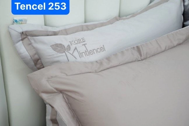 nhãn chứng nhận trên chăn ga gối đệm Tencel