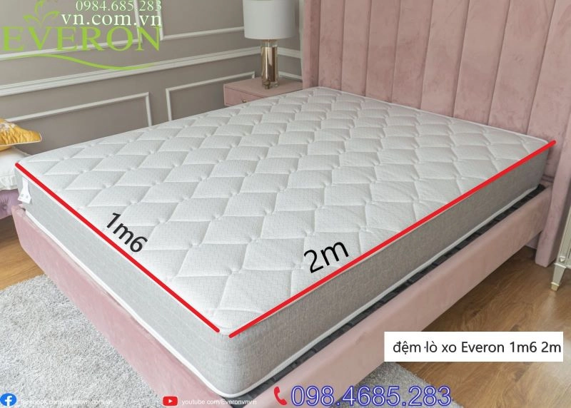 nhân viên văn phòng trải nghiệm đệm Everon cao cấp