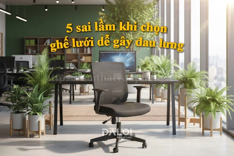 Những sai lầm khi mua đệm mông ghế văn phòng