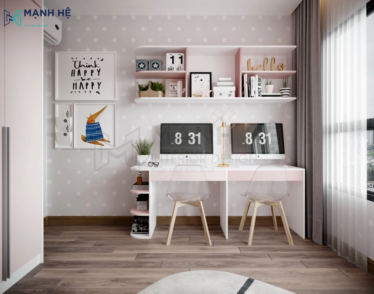 Phòng ngủ chuẩn Việt với nệm American 1m8