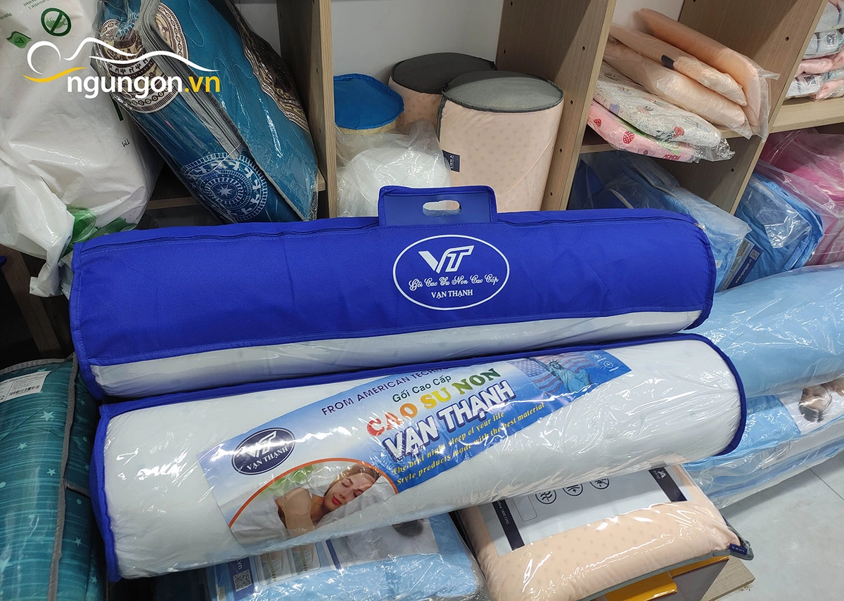 sinh viên nằm thử đệm Vạn Thành tại showroom