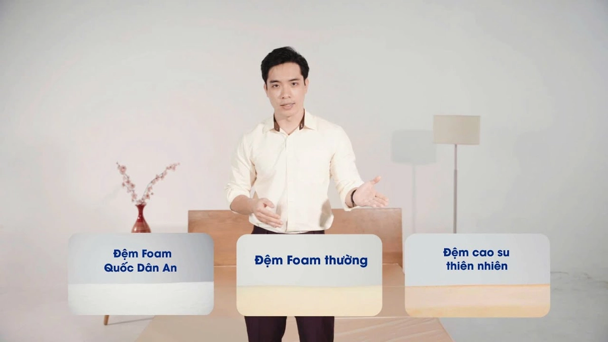 So sánh đệm silicon với foam và cao su