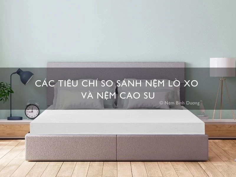 So sánh kích thước nệm Fresh Ever nhiều size