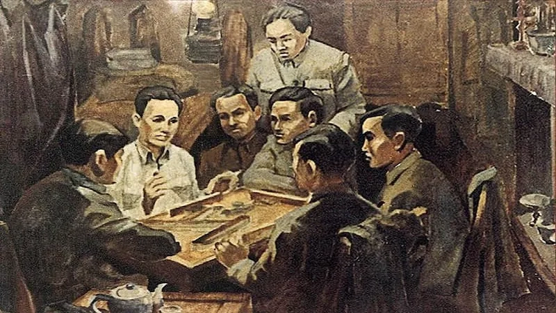 Soi chi tiết tem mác và đường may Hanvico