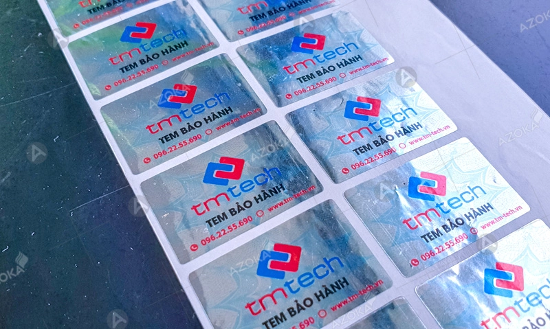 Tem bảo hành và chứng nhận trên nệm Fresh Ever