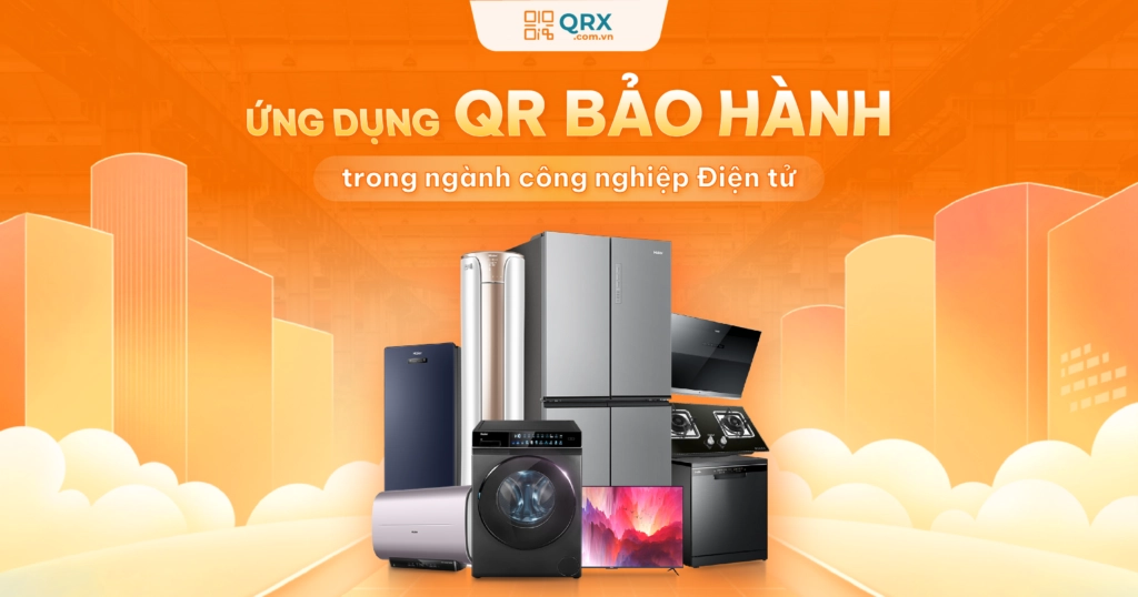 tem bảo hành và QR trên nệm Kymdan