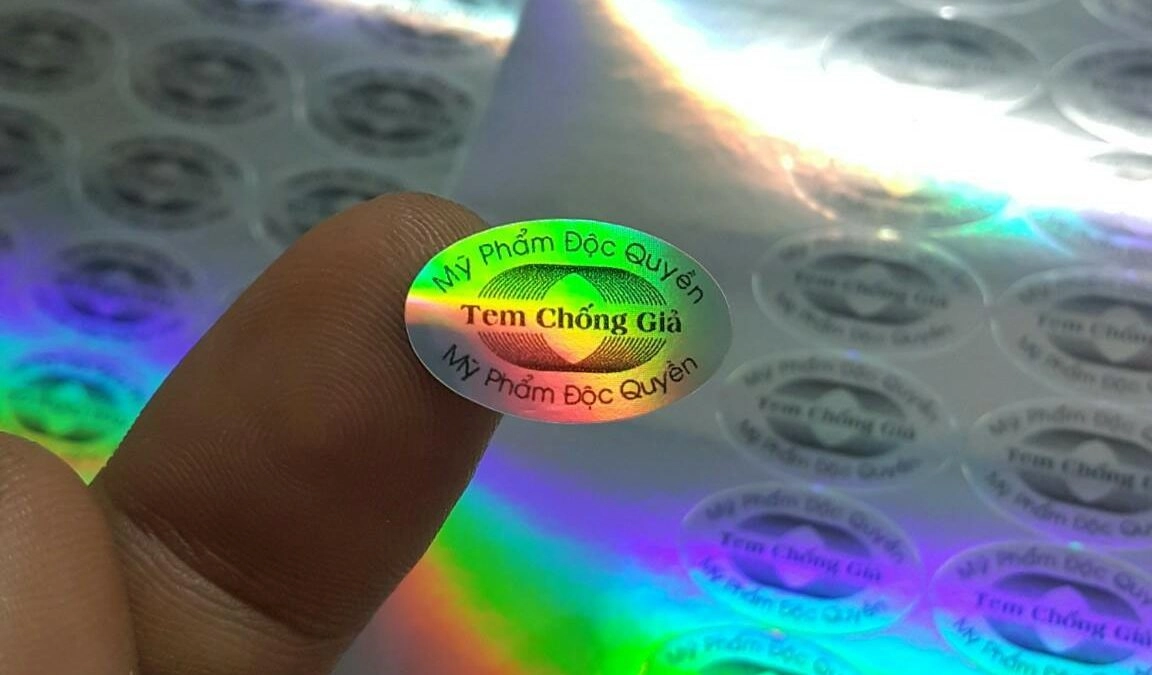 tem chống giả Edena và bao bì chính hãng