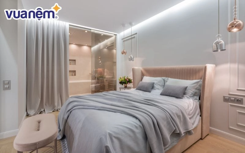 thước dây đo kích thước ga giường Tencel