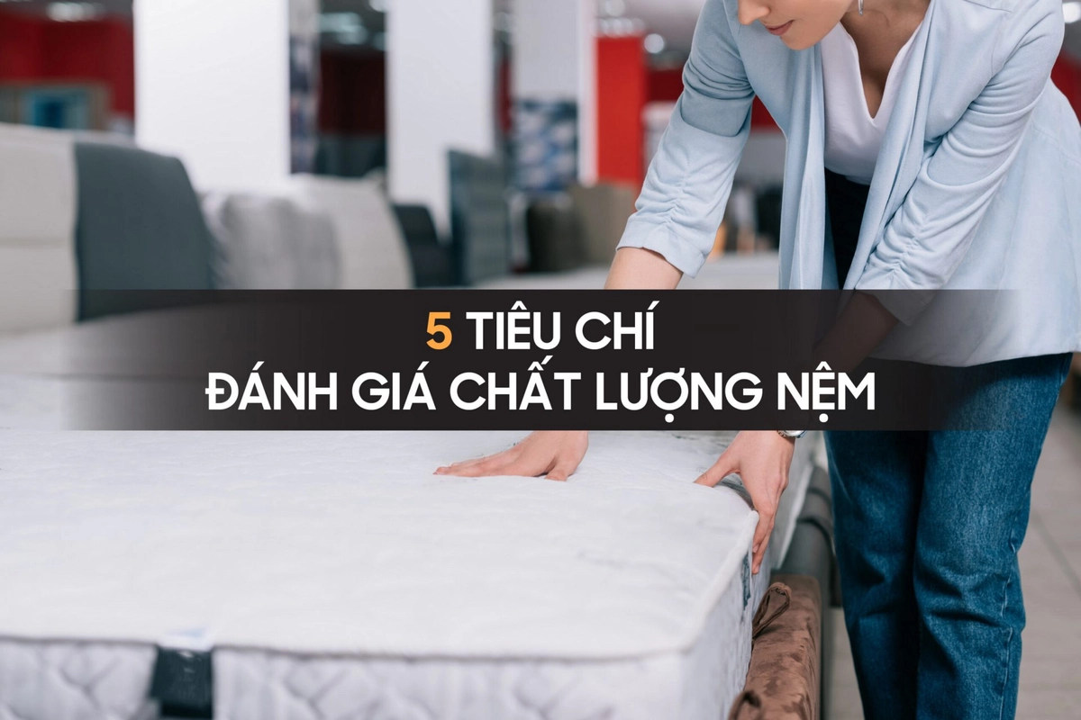 Tiêu chí đánh giá chất lượng nệm nước lót ghế ngồi