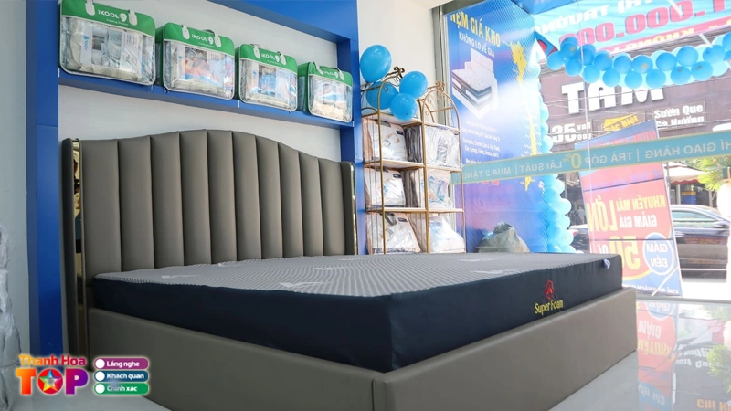 Trải nghiệm mua nệm tại cửa hàng uy tín